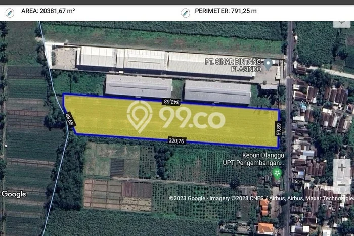 Lahan Dijual Lokasi Dlanggu, Mojokerto dengan Luas Tanah 20000m2 dan Status SHM Lahan Dijual Lokasi Dlanggu, Mojokerto dengan Luas Tanah 20000m2 dan Status SHM