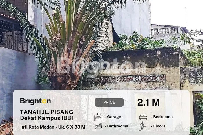 Tanah Strategis Dijual di Medan Barat Medan 198m2 Tanah Strategis Dijual di Medan Barat Medan 198m2