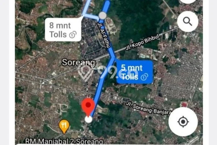 Tanah Potensial Kawasan Soreang, Luas 160000m², Akses Mudah Tanah Potensial Kawasan Soreang, Luas 160000m², Akses Mudah