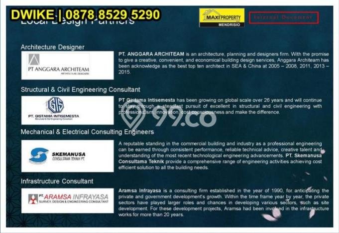 Apartemen Terawat Dijual di Tangerang Spesifikasi 1 KT, 1 KM Apartemen Terawat Dijual di Tangerang Spesifikasi 1 KT, 1 KM