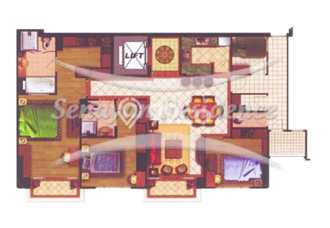 Apartemen Luxury Dijual di Jakarta Selatan Lokasi Strategis Punya 3 Kamar Tidur Apartemen Luxury Dijual di Jakarta Selatan Lokasi Strategis Punya 3 Kamar Tidur