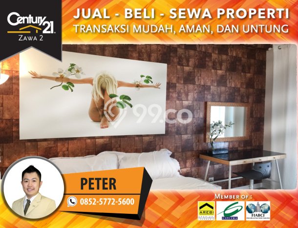 Apartemen Disewakan 2 Kamar Hemat Siap Huni di Jakarta Barat, Luas 53m2 Apartemen Disewakan 2 Kamar Hemat Siap Huni di Jakarta Barat, Luas 53m2