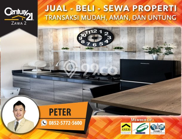 Apartemen Disewakan 2 Kamar Hemat Siap Huni di Jakarta Barat, Luas 53m2 Apartemen Disewakan 2 Kamar Hemat Siap Huni di Jakarta Barat, Luas 53m2