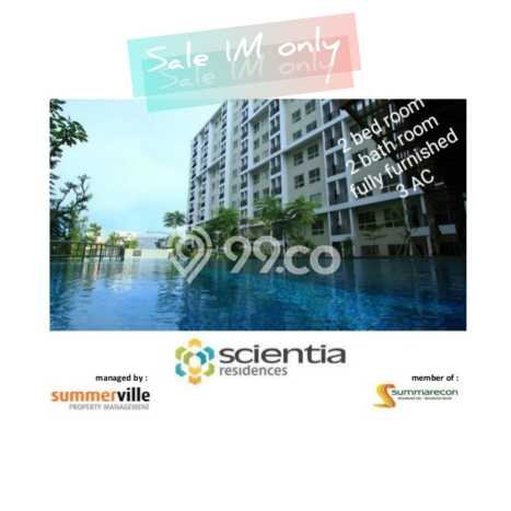 Dijual Apartemen di Tangerang 2 Kamar & 2 Kamar Mandi, Luas 58m2 Dijual Apartemen di Tangerang 2 Kamar & 2 Kamar Mandi, Luas 58m2