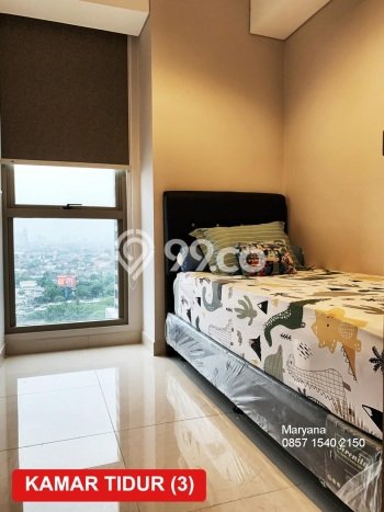 Apartemen Minimalis untuk Disewa, 3 Kamar di Jakarta Barat Apartemen Minimalis untuk Disewa, 3 Kamar di Jakarta Barat