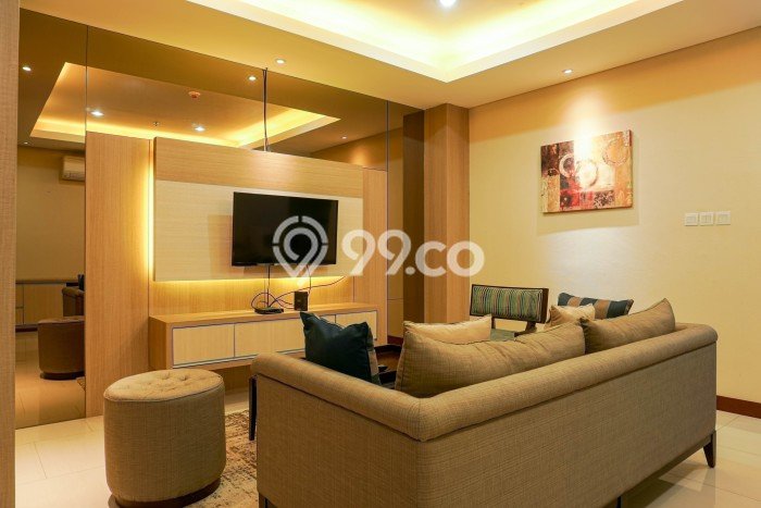 Apartemen Disewakan 2 Kamar Hemat Siap Huni di Jakarta Selatan, Luas 90m2 Apartemen Disewakan 2 Kamar Hemat Siap Huni di Jakarta Selatan, Luas 90m2