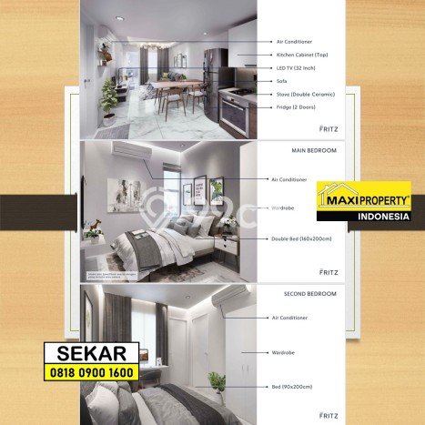 Siap Huni Apartemen di Tangerang 3 Kamar & 0 Kamar Mandi, Luas 70m2 Siap Huni Apartemen di Tangerang 3 Kamar & 0 Kamar Mandi, Luas 70m2