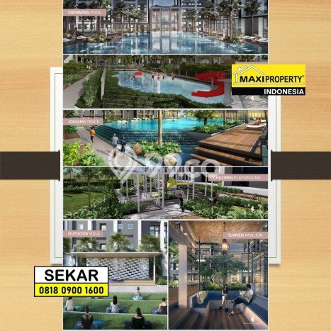Dijual Apartemen 1 KT di Tangerang Luas 20m2 Dijual Apartemen 1 KT di Tangerang Luas 20m2