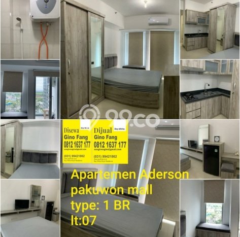 Apartemen Cozy Dijual di Surabaya Spesifikasi 1 KT, 1 KM Apartemen Cozy Dijual di Surabaya Spesifikasi 1 KT, 1 KM