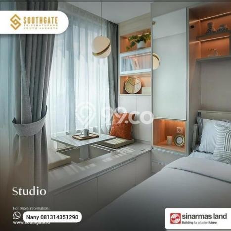 Apartemen Favorit Nyaman Dijual di Jakarta Selatan dengan 1 Kamar Tidur Apartemen Favorit Nyaman Dijual di Jakarta Selatan dengan 1 Kamar Tidur