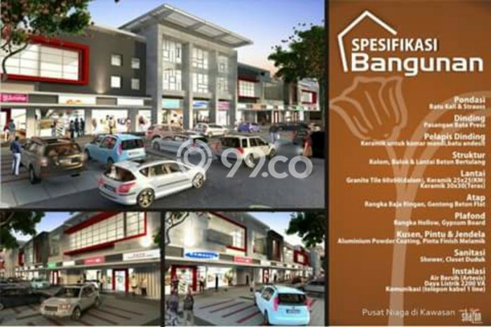 Unit Ruko Dijual di Bandung LT 90m2 & LB 110m2 Unit Ruko Dijual di Bandung LT 90m2 & LB 110m2