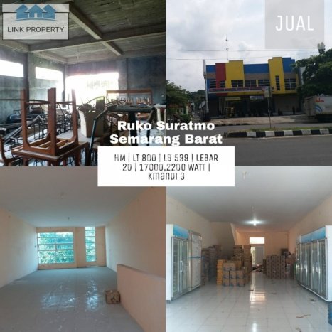Ruko Dijual di Semarang LT 800m2 & LB 600m2 Lokasi Terbaik! Ruko Dijual di Semarang LT 800m2 & LB 600m2 Lokasi Terbaik!