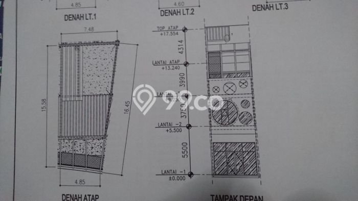 Ruko untuk Disewa di Pusat Tangerang Luas Bangunan 294m2 Ruko untuk Disewa di Pusat Tangerang Luas Bangunan 294m2