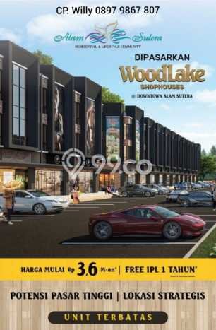 Ruko 100 Meter Dari Binus! Lake Views Woodlake Shophouses - Ruko 3 Lantai di CBD Alam Sutera Ruko 100 Meter Dari Binus! Lake Views Woodlake Shophouses - Ruko 3 Lantai di CBD Alam Sutera