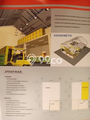 Gudang For Rent Kawasan Cengkareng, Luas 350m², Area Utama, Akses Bagus Gudang For Rent Kawasan Cengkareng, Luas 350m², Area Utama, Akses Bagus