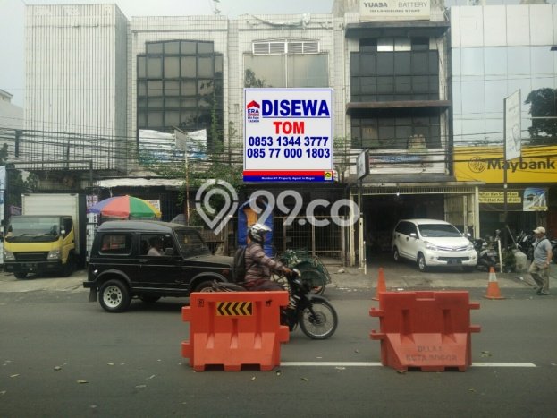 Ruko Disewa di Bogor dengan LB 310m2 Area Komersial Ramai Ruko Disewa di Bogor dengan LB 310m2 Area Komersial Ramai