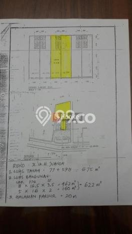 Unit Ruko Dijual di Ciputat Tangerang Selatan Luas Tanah 675m2, Luas Bangunan 622m2 Unit Ruko Dijual di Ciputat Tangerang Selatan Luas Tanah 675m2, Luas Bangunan 622m2