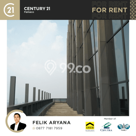 Office Penthouse di District 8, ada Balkon, High Ceiling! Best Deal! Office Penthouse di District 8, ada Balkon, High Ceiling! Best Deal!