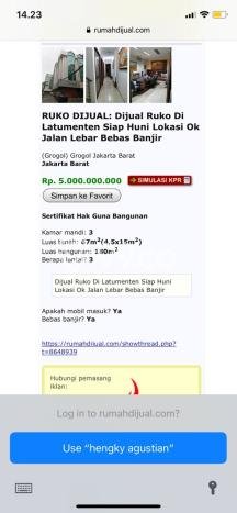 AREA BISNIS! Ruko di Jelambar, Luas 180m², Akses Strategis AREA BISNIS! Ruko di Jelambar, Luas 180m², Akses Strategis