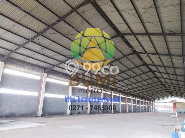 Unit Gudang disewakan di Prambanan Sleman dengan LT 3670m2 / LB 3000m2 Unit Gudang disewakan di Prambanan Sleman dengan LT 3670m2 / LB 3000m2