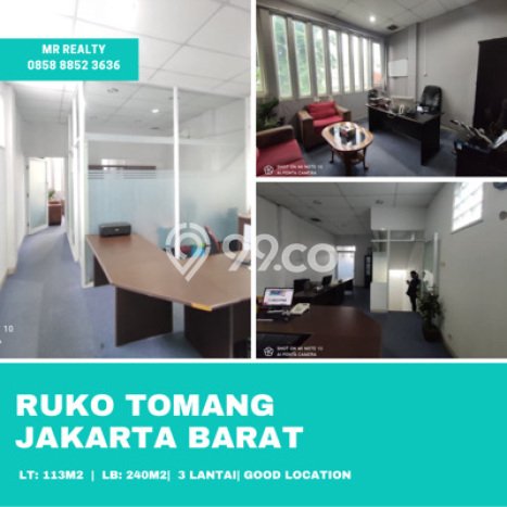 Paling Diincar! Ruko Dijual di Tomang Harga Kompetitif Paling Diincar! Ruko Dijual di Tomang Harga Kompetitif