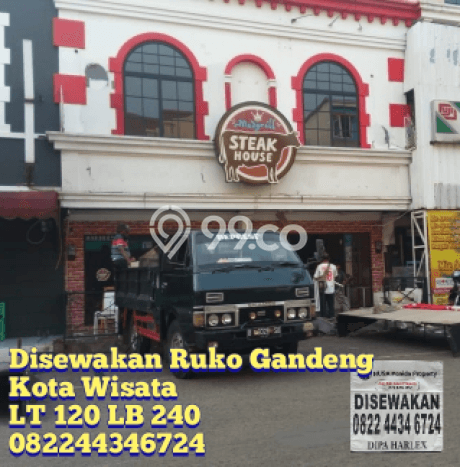 Unit Ruko Disewakan di Kota Wisata di Area Ramai & Strategis Unit Ruko Disewakan di Kota Wisata di Area Ramai & Strategis