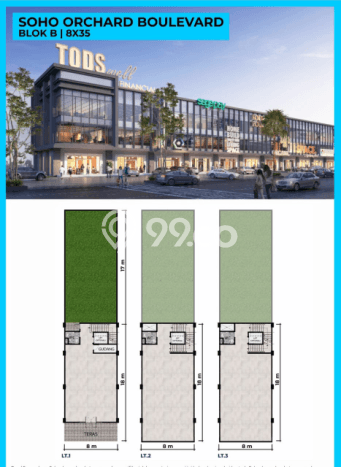 AREA KOMERSIAL! Ruko Kawasan Pantai Indah Kapuk, Luas 432m², Jalan Utama AREA KOMERSIAL! Ruko Kawasan Pantai Indah Kapuk, Luas 432m², Jalan Utama