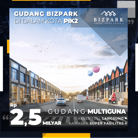 LOKASI STRATEGIS! Gudang di Pantai Indah Kapuk, Luas 120m², Kawasan Komersial LOKASI STRATEGIS! Gudang di Pantai Indah Kapuk, Luas 120m², Kawasan Komersial