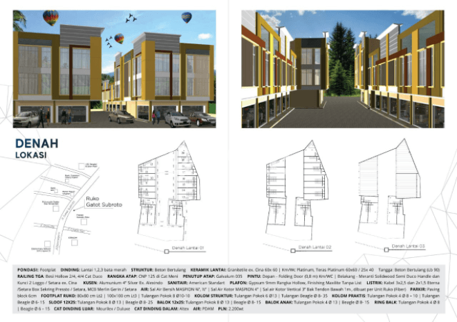 Ruko Dijual di Prime Area Semarang Luas 80m2 Ruko Dijual di Prime Area Semarang Luas 80m2