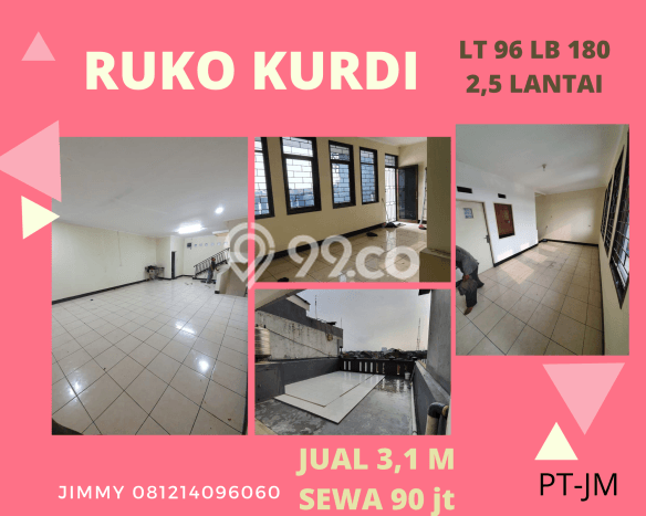 KAWASAN PREMIUM! Ruko Kawasan Regol, Luas 180m², Area Komersial KAWASAN PREMIUM! Ruko Kawasan Regol, Luas 180m², Area Komersial