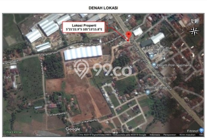 Lokasi Strategis! Dijual Gudang Bisnis di Natar, Lampung Selatan Kondisi Baik Lokasi Strategis! Dijual Gudang Bisnis di Natar, Lampung Selatan Kondisi Baik