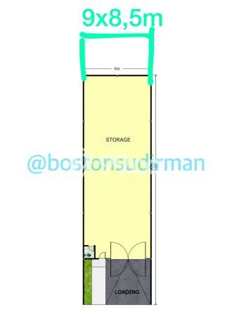 Gudang Premium di Cakung, Luas 216m², Area Komersial Gudang Premium di Cakung, Luas 216m², Area Komersial