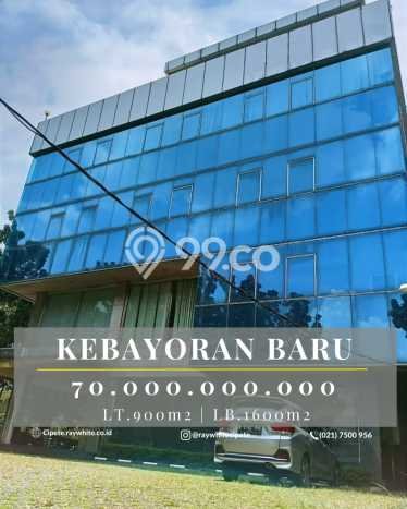 Kantor Komersial Dijual di Kebayoran Baru Jakarta Selatan LT 900m2 & LB 1600m2 Kantor Komersial Dijual di Kebayoran Baru Jakarta Selatan LT 900m2 & LB 1600m2