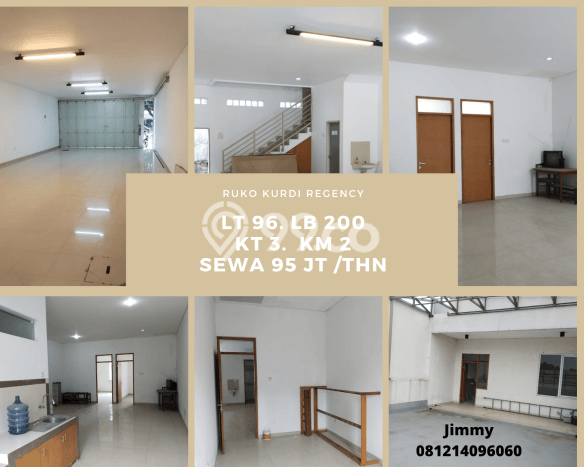 Ruko Area Strategis di Regol, Luas 200m², Siap Usaha Ruko Area Strategis di Regol, Luas 200m², Siap Usaha