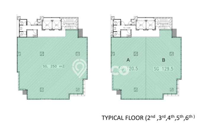Unit Kantor Dijual di Kebayoran Baru Jakarta Selatan Luas Tanah 570m2, Luas Bangunan 2884m2 Unit Kantor Dijual di Kebayoran Baru Jakarta Selatan Luas Tanah 570m2, Luas Bangunan 2884m2