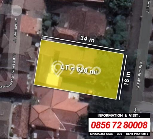 Ruko Komersial Dijual di Tebet Jakarta Selatan LT 620m2 & LB 40m2 Ruko Komersial Dijual di Tebet Jakarta Selatan LT 620m2 & LB 40m2