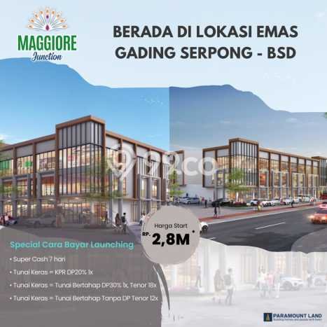 Ruko Kawasan Gading Serpong, Luas 109m², Pusat Bisnis, Jalan Utama Ruko Kawasan Gading Serpong, Luas 109m², Pusat Bisnis, Jalan Utama