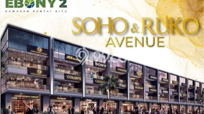 Ruko Kawasan Komersial Kawasan Pantai Indah Kapuk, Luas 288m², Jalan Utama Ruko Kawasan Komersial Kawasan Pantai Indah Kapuk, Luas 288m², Jalan Utama