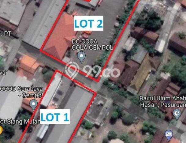Gudang Dijual Lokasi Emas di Gempol Luas 1500m2 Gudang Dijual Lokasi Emas di Gempol Luas 1500m2