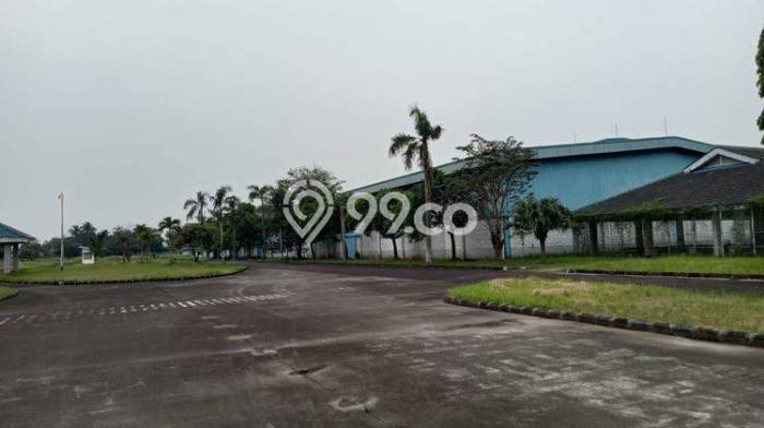 Pabrik Dijual di Balaraja LT 80000m2, LB 17000m2 untuk Investasi Pabrik Dijual di Balaraja LT 80000m2, LB 17000m2 untuk Investasi