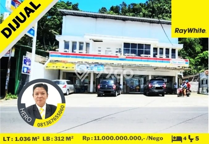 AREA KOMERSIAL! Ruko Kawasan Way Halim, Luas 312m2m², Jalan Utama AREA KOMERSIAL! Ruko Kawasan Way Halim, Luas 312m2m², Jalan Utama