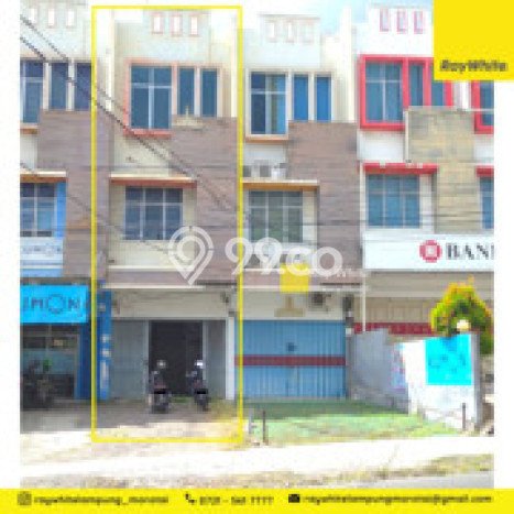Jual Ruko di Tanjung Karang Pusat, Luas 180m2m², Kawasan Komersial, Jalur Strategis Jual Ruko di Tanjung Karang Pusat, Luas 180m2m², Kawasan Komersial, Jalur Strategis