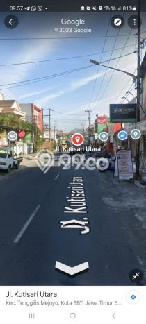 Ruko Kawasan Bisnis Kawasan Kutisari, Luas 122m2m², Mainroad Ruko Kawasan Bisnis Kawasan Kutisari, Luas 122m2m², Mainroad