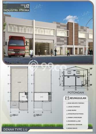 Dijual Pabrik di Tangerang Tangerang LT 261m2 / LB 270m2 Dijual Pabrik di Tangerang Tangerang LT 261m2 / LB 270m2