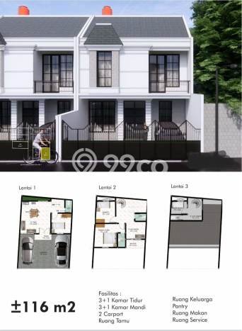 Dijual Hunian Rumah Terawat 3 Kamar di Kalibata, Jakarta Selatan Dijual Hunian Rumah Terawat 3 Kamar di Kalibata, Jakarta Selatan