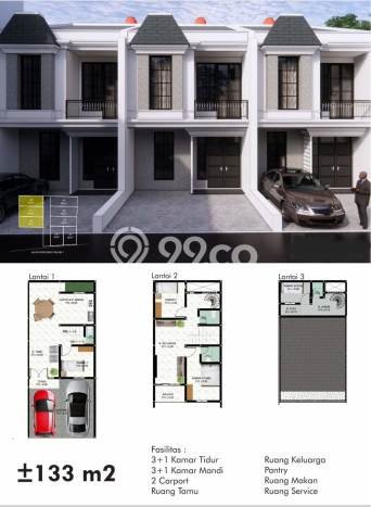 Dijual Hunian Rumah Terawat 3 Kamar di Kalibata, Jakarta Selatan Dijual Hunian Rumah Terawat 3 Kamar di Kalibata, Jakarta Selatan
