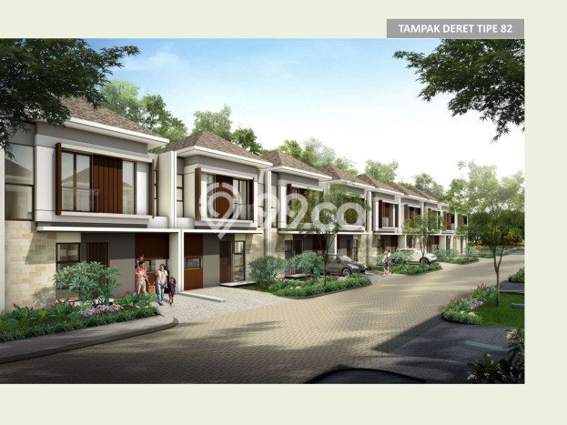 Rumah Modern 3 Kamar LT 84m2 di BSD City Rumah Modern 3 Kamar LT 84m2 di BSD City