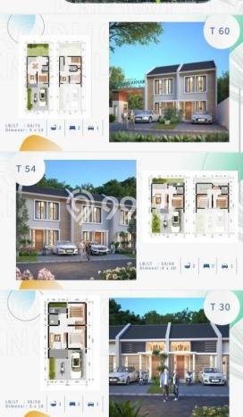 Rumah Modern 2 KT di Gununganyar Surabaya Rumah Modern 2 KT di Gununganyar Surabaya
