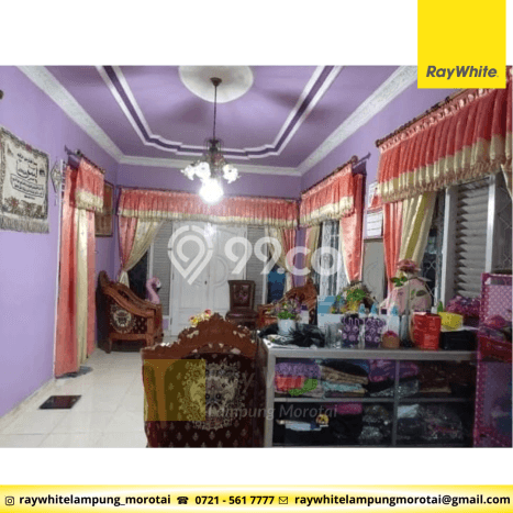 Rumah 4 KT 3 KM LT 497m2m², LB 275m2m² di Kemiling, Bandar Lampung Rumah 4 KT 3 KM LT 497m2m², LB 275m2m² di Kemiling, Bandar Lampung