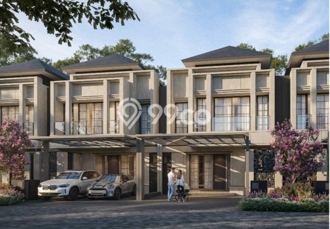 Hunian Mewah LB 168m2 Siap Huni Desain Elegan di BSD City, Tangerang Hunian Mewah LB 168m2 Siap Huni Desain Elegan di BSD City, Tangerang